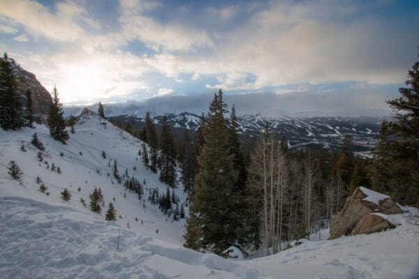 Winter Trail Mountains Breckenridge